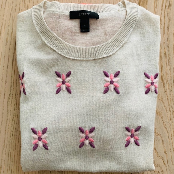 Jcrew Tippi Sweater with Embroidered Details - Picture 6 of 11